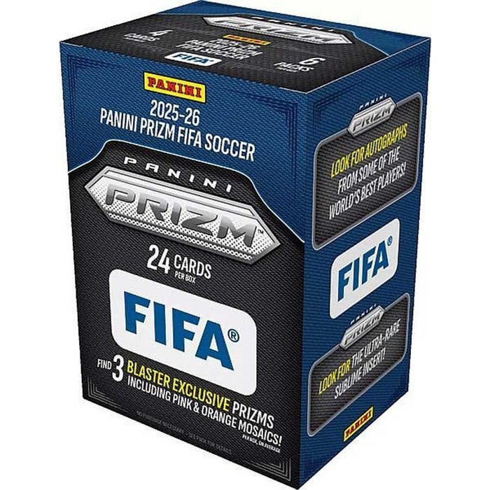 2025/26 Panini Prizm FIFA Soccer 6 Pack Blaster Pack